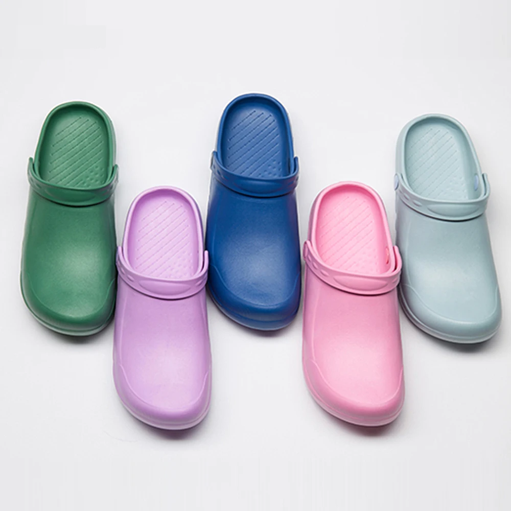 Viaoli Medical Shoes Doctor Nurse's Shoes Slippers Surgical Shoes Anti-Slip Protective Footwear Operating Room Lab Medical Shoes