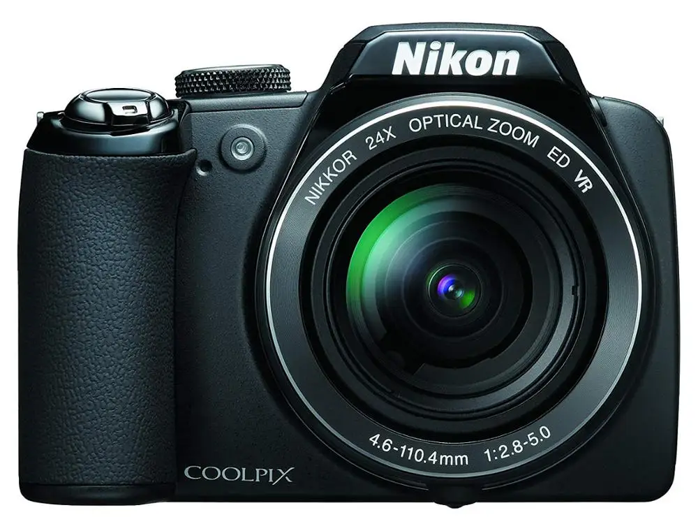 Б/у Nikon Coolpix P90 12.1MP цифровой Камера с 24x Широкий формат оптический поглощения вибраций(VR) с переменным фокусным расстоянием и 3 дюймов наклон ЖК-дисплей