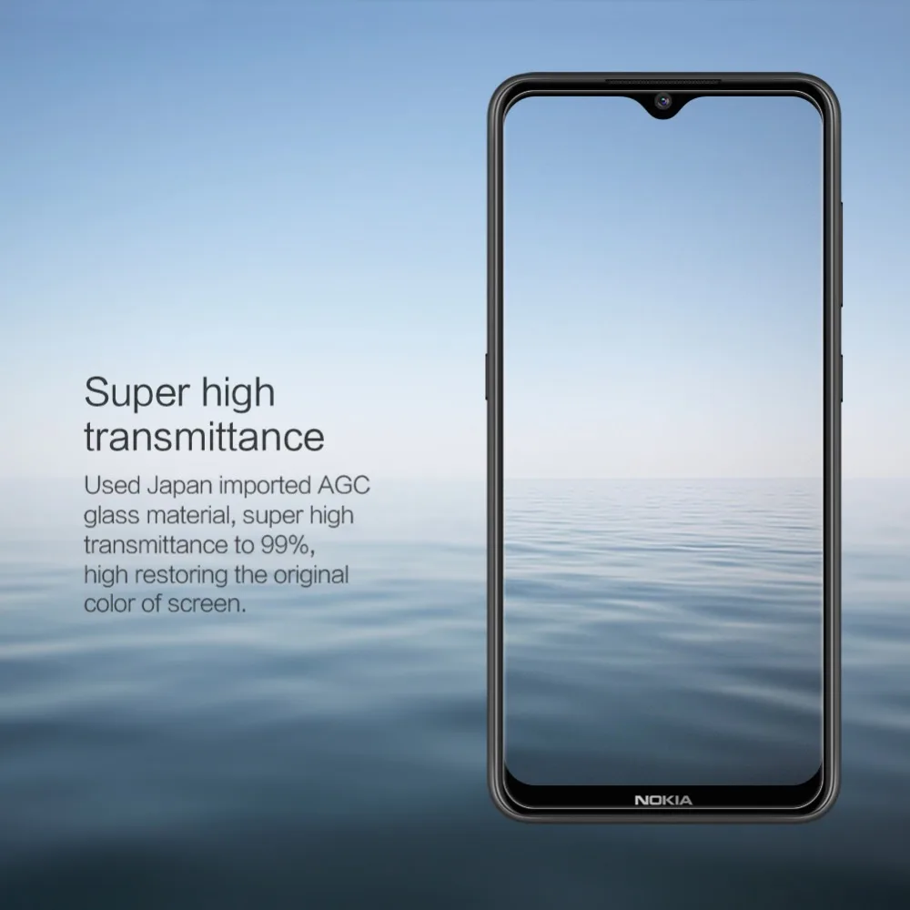 Закаленное стекло для Nokia 7,2, защита экрана, Оригинальная NILLKIN Amazing 9H Nano, Взрывозащищенная защитная пленка для Nokia 7,2 6,2