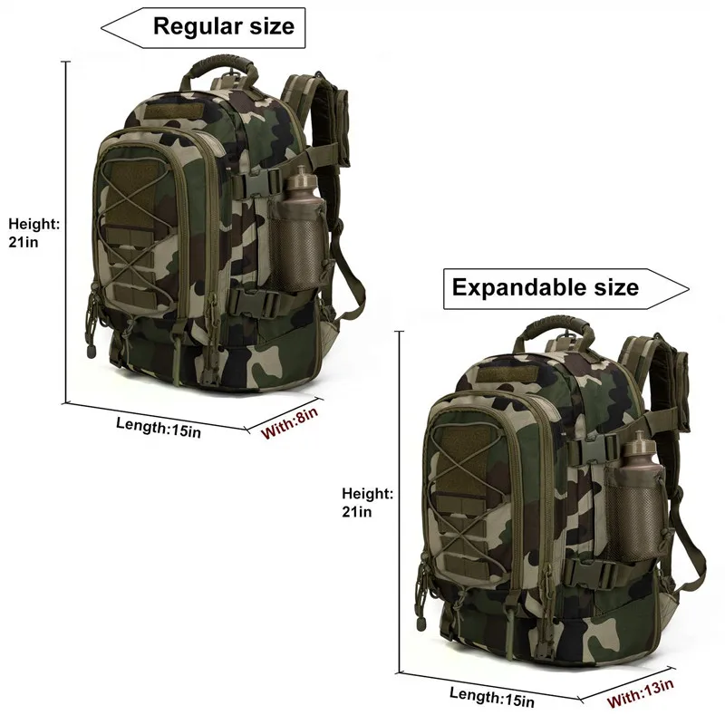Рюкзак Военные рюкзаки для Для мужчин тактические Водонепроницаемый 3 день сумка