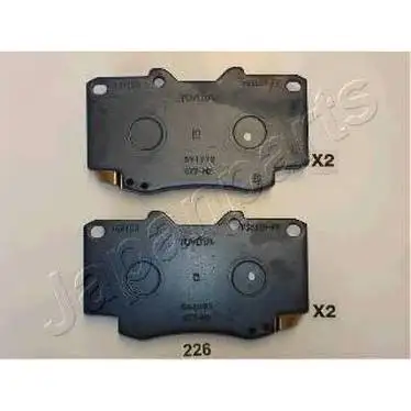 Колодки дисковые передние Toyota Hilux 2.5D/3.0D 05 JAPANPARTS P | Автомобили и мотоциклы