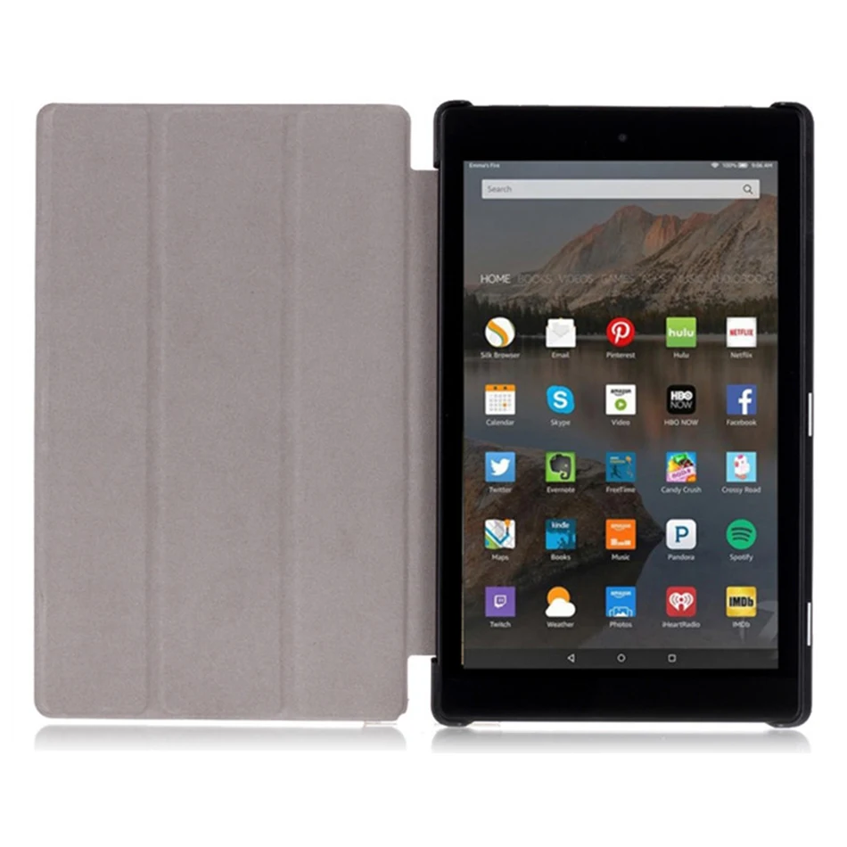 MTT чехол-крышка с рисунками для Amazon Kindle Fire HD 8 дюймов искусственная кожа Folio Магнитный флип-чехол для планшета защитный чехол Funda