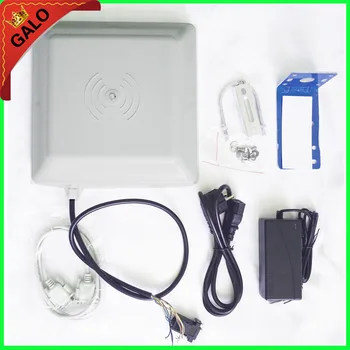 

MAX 7 mt lesereichweite Long range passive rfid uhf leser Eingebaute runde polarisation antenne mit RS232/485/wiegand