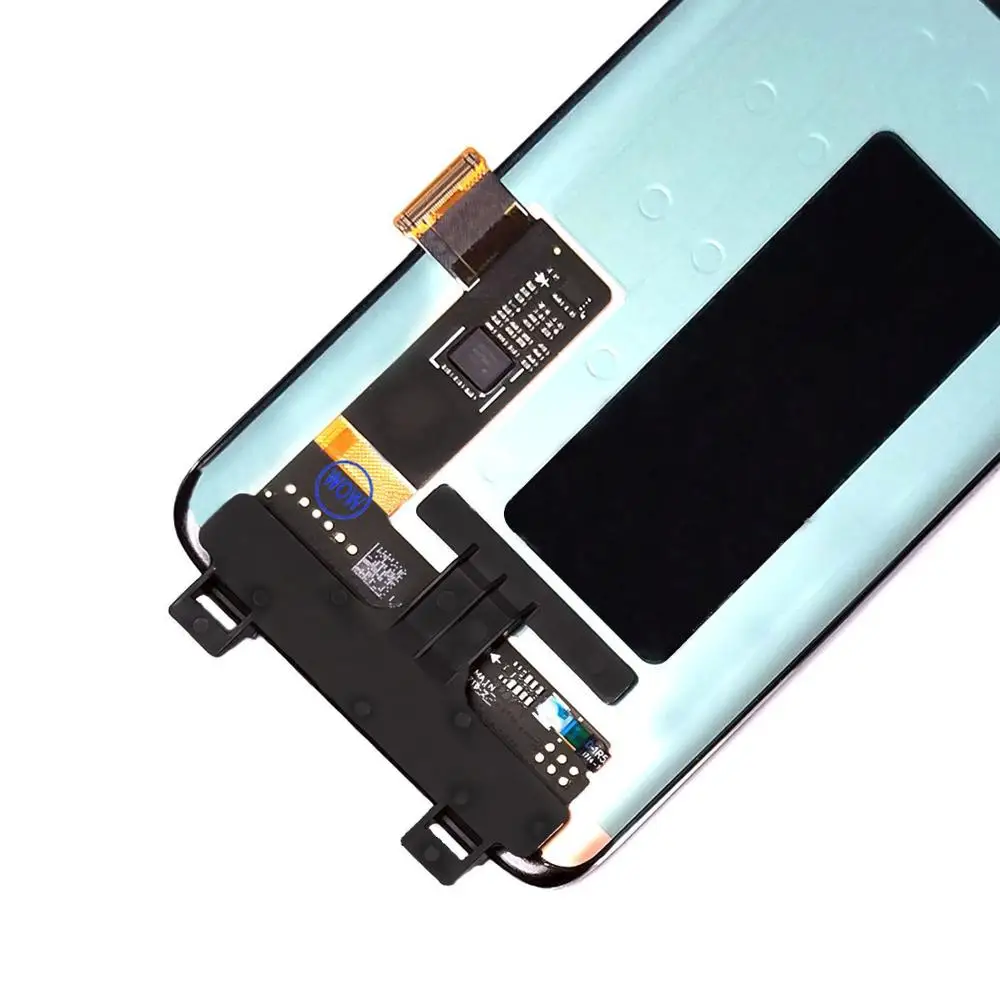 Супер Amoled ЖК-дисплей с рамкой для samsung Galaxy S8 G950f ЖК-дисплей+ сенсорный экран дигитайзер с точечной сборкой