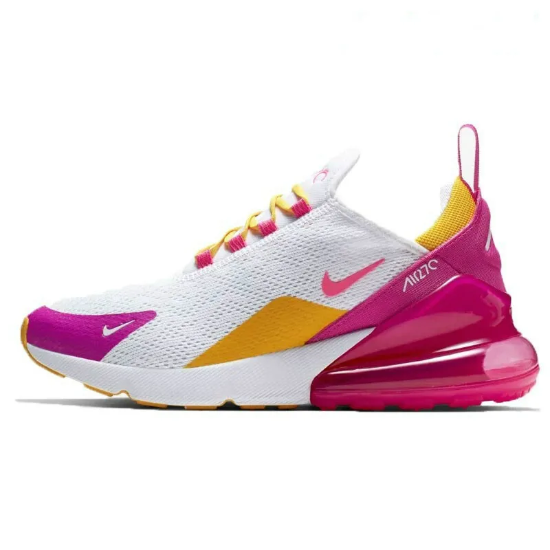 Оригинальные подлинные женские кроссовки для бега NIKE Air Max 270, спортивные уличные кроссовки, удобная дышащая AH6789-601 - Цвет: CI1963-166