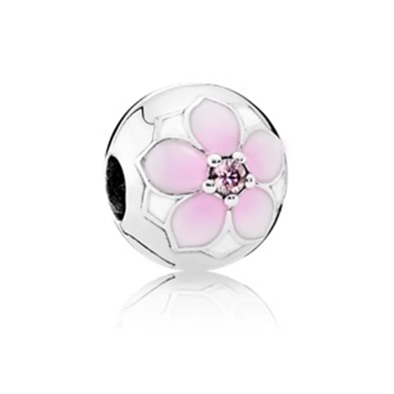 X141 Подходит для браслетов Pandora, очаровательные женские бусины, сделай сам, ювелирные изделия, Рождество, новая мода, любовь, цветы, морская звезда, стекло - Цвет: X141