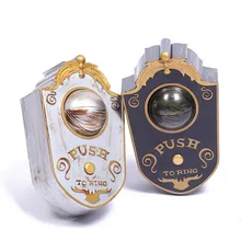 Хэллоуин украшение ведьма/Призрак/Тыква дверной звонок Хэллоуин домашний декор двери бутафория для Хэллоуина электрическая игрушка светится в темноте