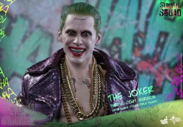 Ограниченный коллекционный 1/6 полный набор HOTTOYS MMS382 Джокер Отряд Самоубийц фиолетовый пальто Ver. Фигурка люкс вер. Модель для вентиляторов