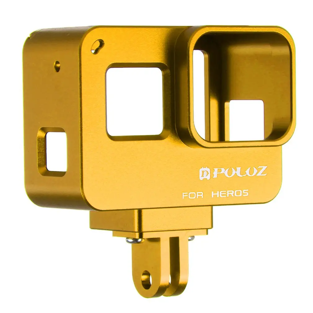 

PULUZ Protective Cage Insurance Frame for GoPro NEW HERO/HERO7 Black /6 /5 Camera CNC Aluminum Alloy Housing Shell Case