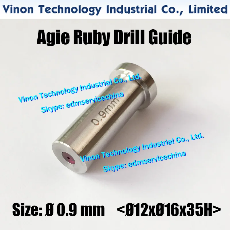 

Направляющая электроды Agie HD30 (Ruby + SUS), d = 0,9 мм, 12x16x35 мм, SD1, направляющая электрода 335009075,335009076 Actspark SD1