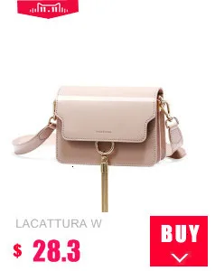 LACATTURA Роскошные для женщин Подвеска на сумку маленькая нагрудная сумка дизайнер кошелек через плечо для леди курьерские Сумки Розовый с