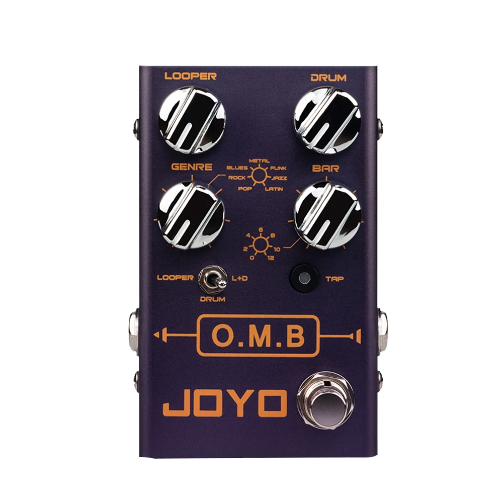 Педаль для гитары Joyo o O.M.B LOOPER режим барабана автоматическое выравнивание