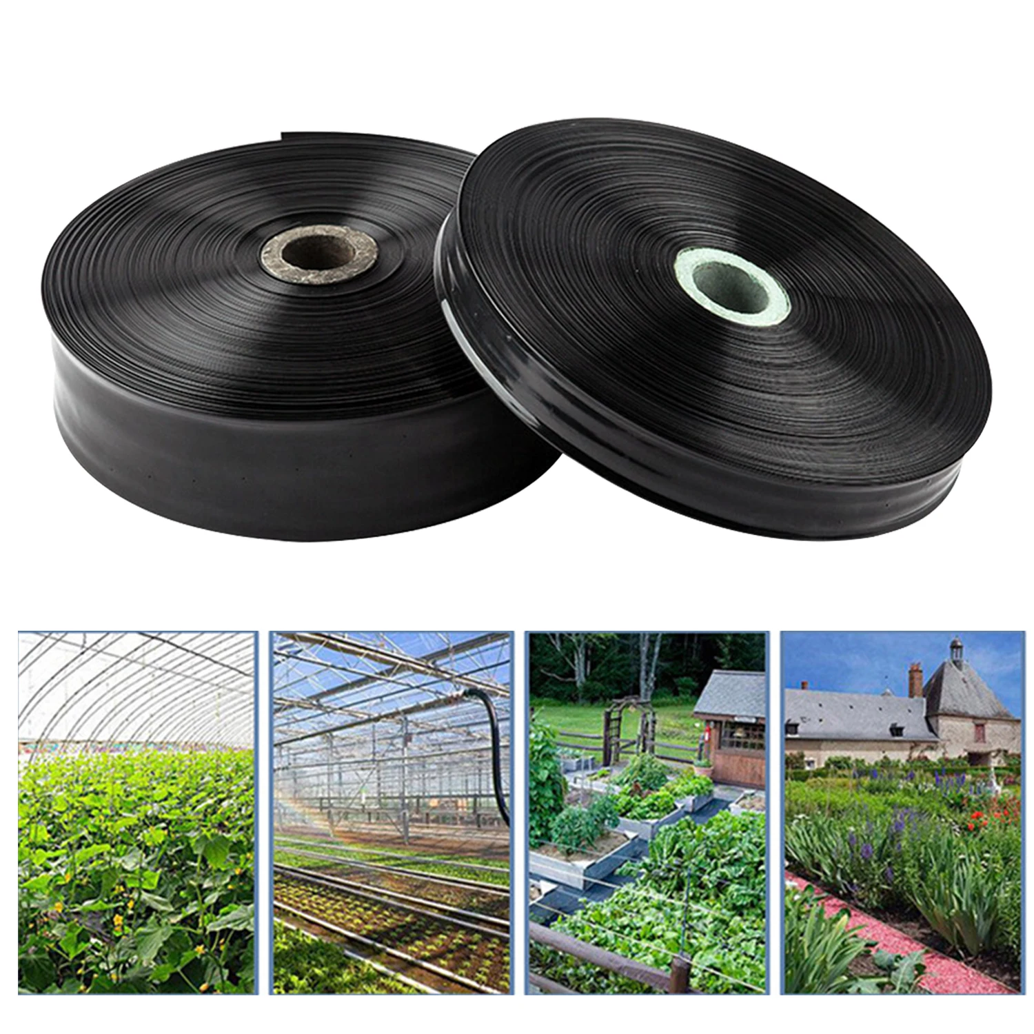Garden Hose 656FT Drip Irrigation Tube 3 5 Holes Drip Tape Tubing
