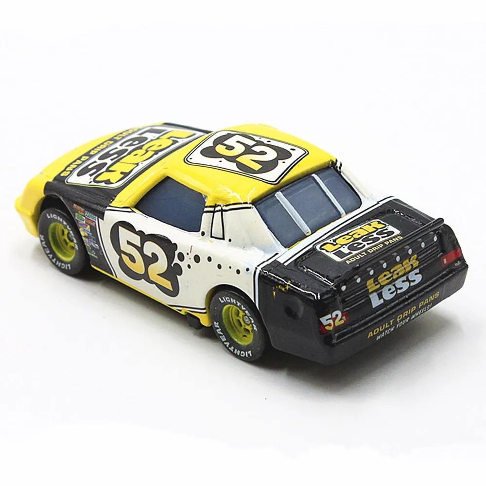 Disney «Тачки» № 52 утечки менее Racer 1:55 весы Diecast металлического сплава модель игрушки автомобиля для детей Подарки