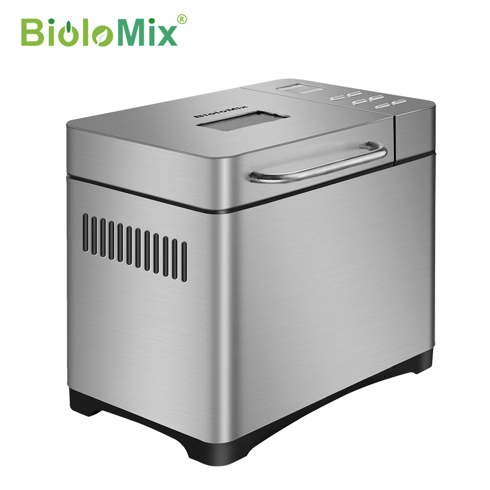 Biolomix Automatic Toasters 304 Stainless Steel 650W Programmable Home Kitchen Toaster 4