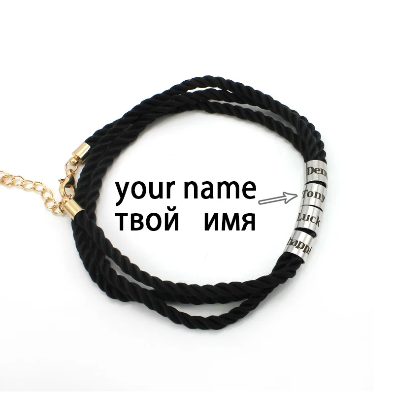 Мужские браслеты из титановой стали на заказ ID-браслет мужской браслет