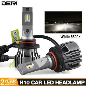 

2PCS LED Headlight Bulb H10 80W 12V 6500K Auto Mini Replacement Bulbs Lamp LED Car Head light fog lights Automobiles Parts Lamp