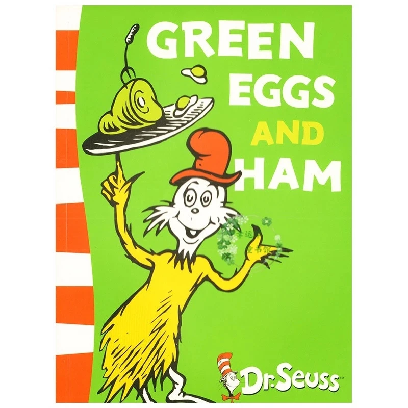 THE CAT IN THE HAT Dr.Seuss Interesting Story Kids Baby Early Education English Picture Books 1 Pc Kids Learning Toys