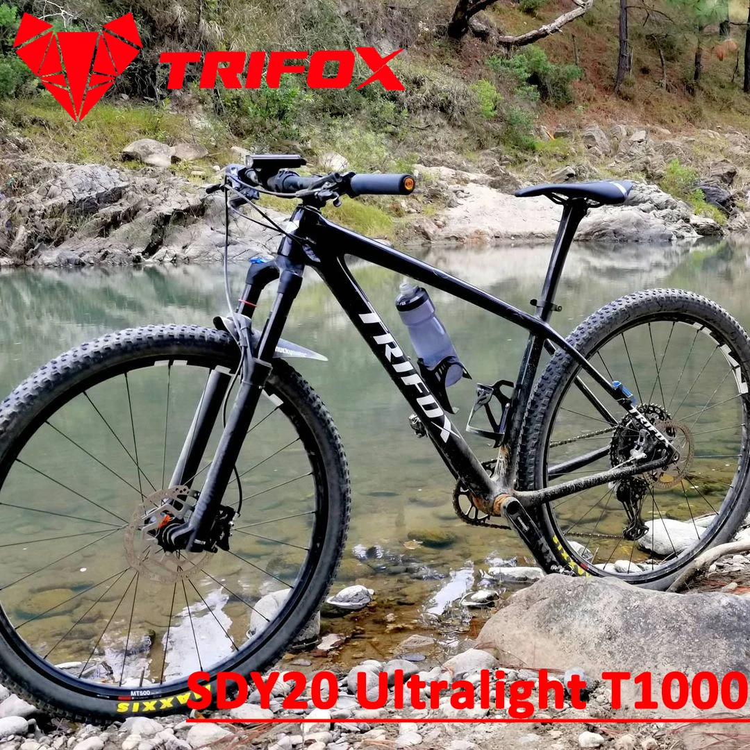 Карбоновая рама TRIFOX MTB 29er карбоновая Lexon 29-скоростная алюминиевая SDY20 с жестким