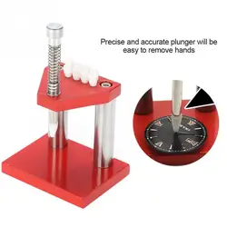 Precision Watch Hand Plunger Remover & 9-Piece Plastic Die Set - Essential Watchmaker Repair Kit Accessories (Watch Hand Remover)