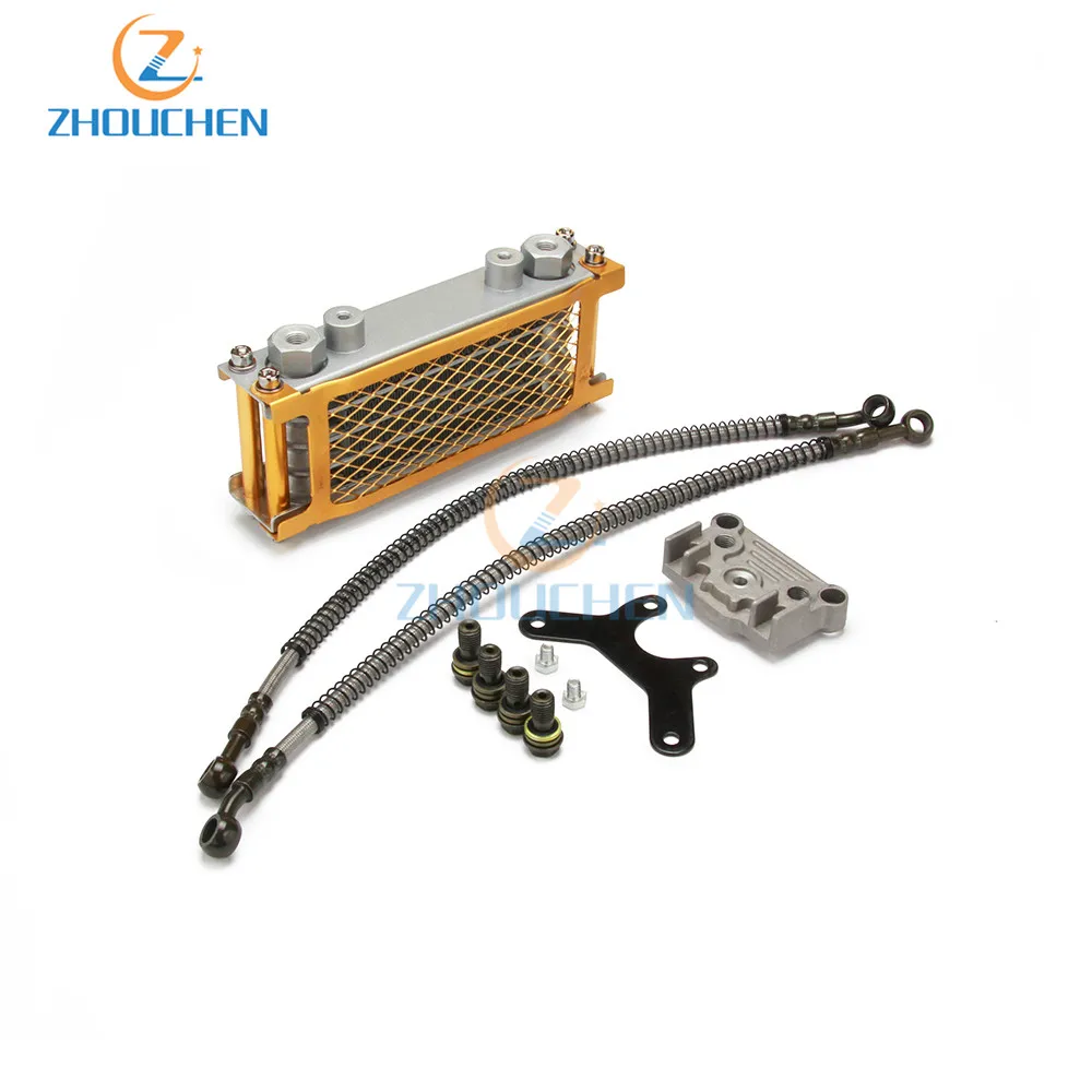 Мотоцикл красочный масляный радиатор охлаждения для Loncin Zongshen Lifan Shineray Yinxiang Kayo Apollo Bosuer Xmoto 125CC 140CC
