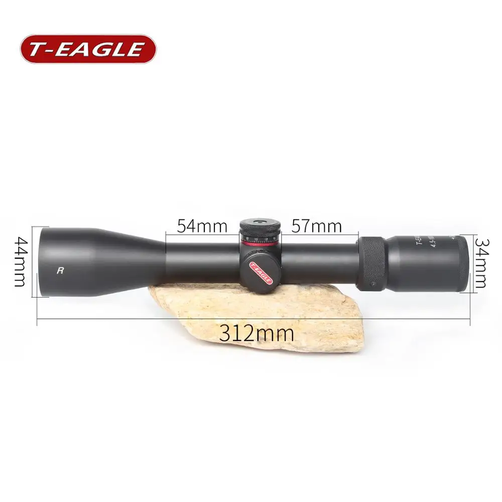 TEAGLE оптический прицел R 4,5-18x44 SFIR сетка тактический Mil-dot с подсветкой с боковым фокусом Охотничья винтовка прицел для Pcp Airgun