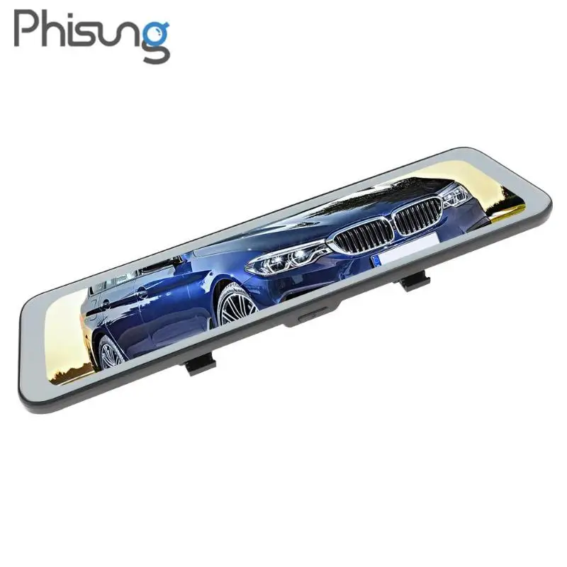 Phisung Z66 11,6" 4G Dash Cam Android 8,1 FHD Dual 1080P Автомобильное зеркало заднего вида DVR камера ADAS WiFi gps Dashcam видео рекордер