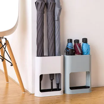 

Umbrella Stand Holder With Drip Tray Long/Short Umbrellas Container Storage Organizer For Home Office Hallway Car