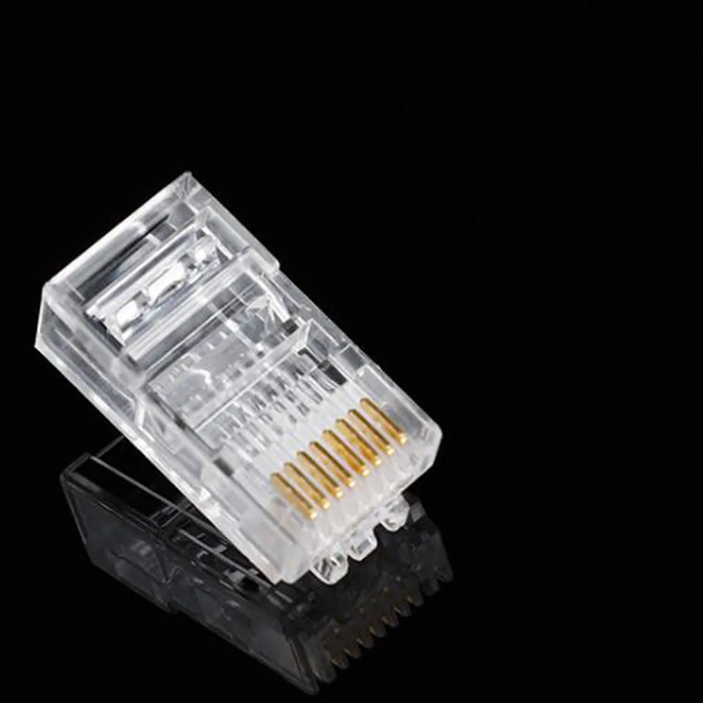 Рисунок 4 - Сетевой модульный штекер RJ45 с позолоченным покрытием