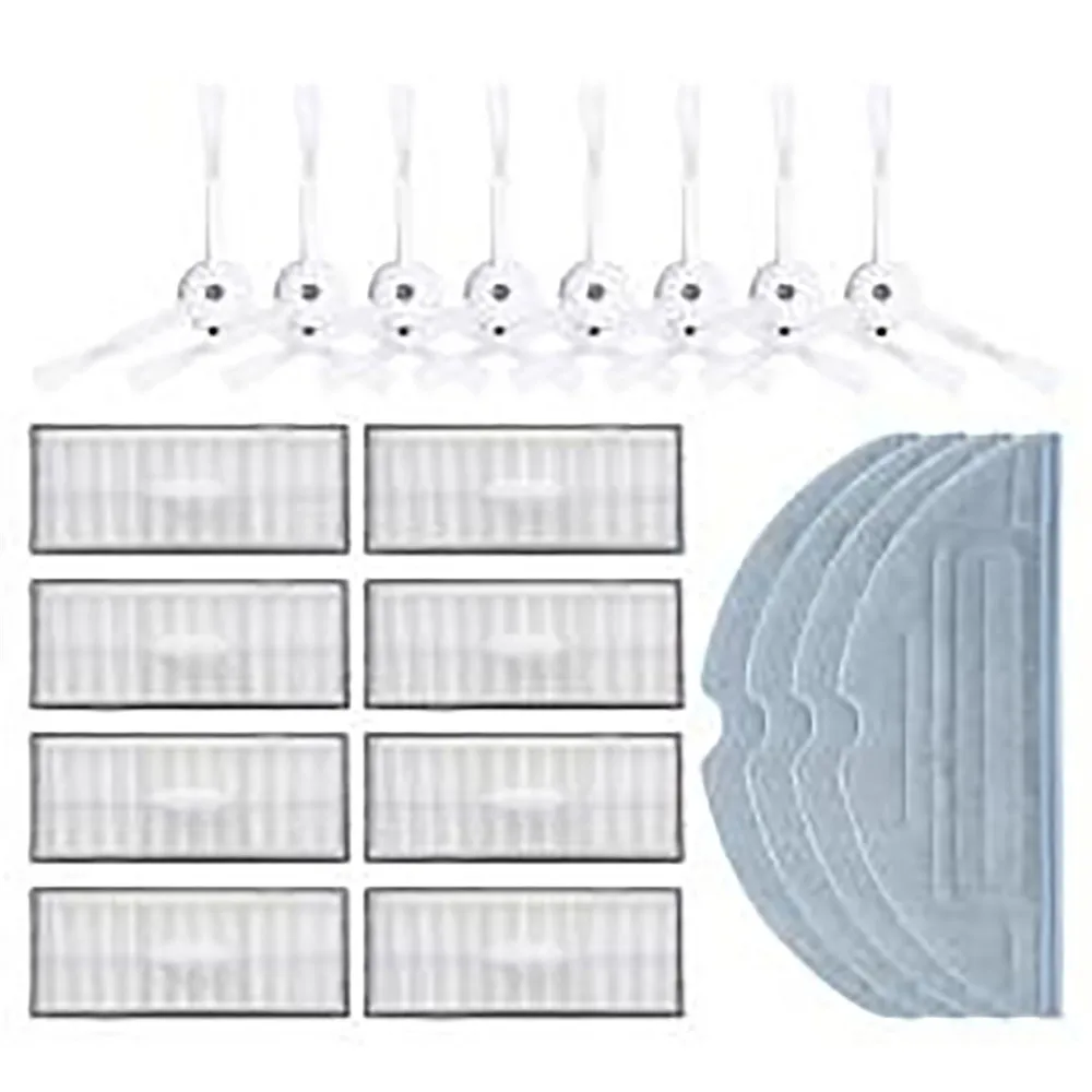 

Mop Cloth Filter Side Brushes Wipes Rag Cleaning Pad Comb Replacement Filters Brush for Roborock T7S T7S Plus S7 Sweeper Parts