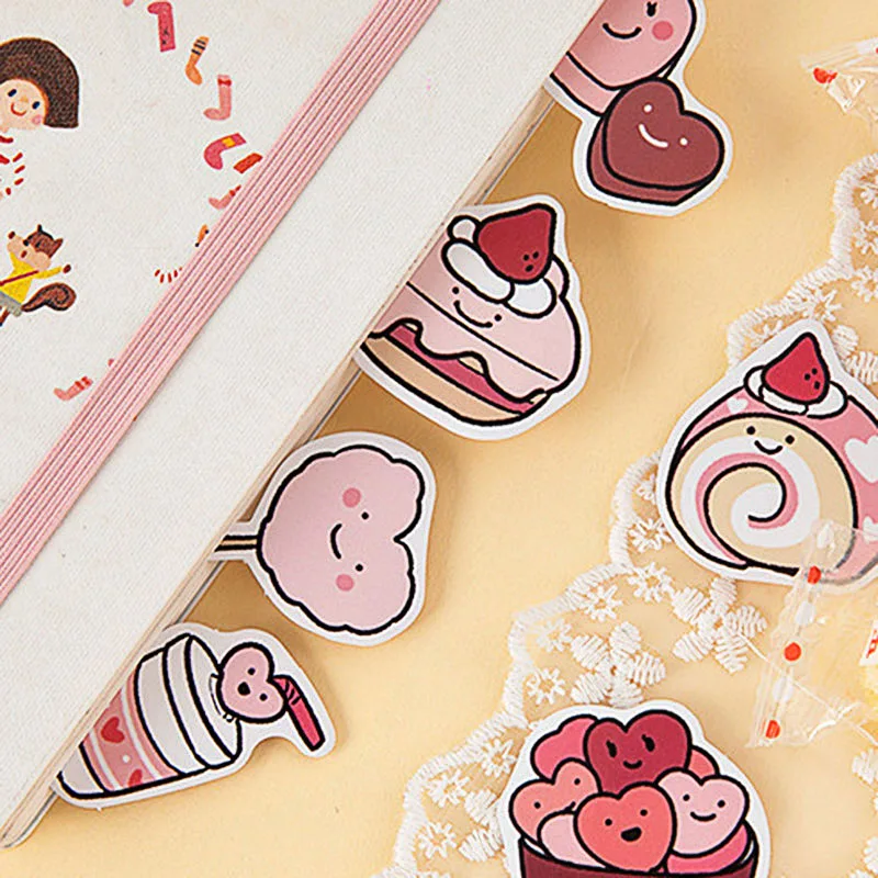 45 шт./кор. милые декоративные Стикеры Kawaii Торт Стикер для канцелярских товаров Бумага клей Стикеры для детей DIY Скрапбукинг дневник поставки