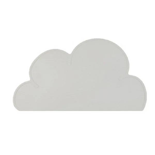 Светло-серый 1 шт. силиконовая подставка облако в форме легко чистить Нескользящие Водонепроницаемый тепла Подставка под горячее TSH магазин - Цвет: Светло-серый