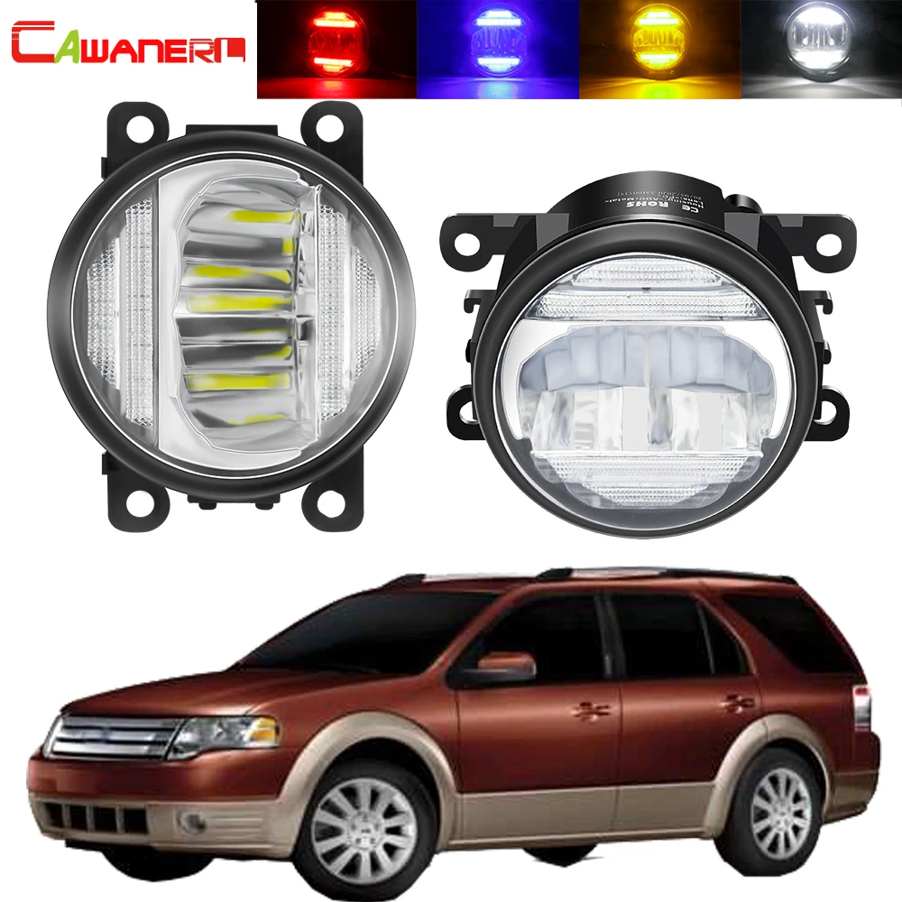 

2in1 Fog Light Assembly Daytime Running Lamp Car Front Bumper LED Fog Light DRL H11 12V For Ford Taurus X 3.5L V6 2008 2009