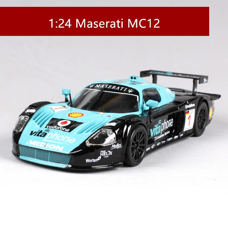 Bburago 1:24 Bentley Континентальный GT3 моделирование сплава Модель автомобиля ремесла украшения коллекция игрушка инструменты подарок - Цвет: MC12