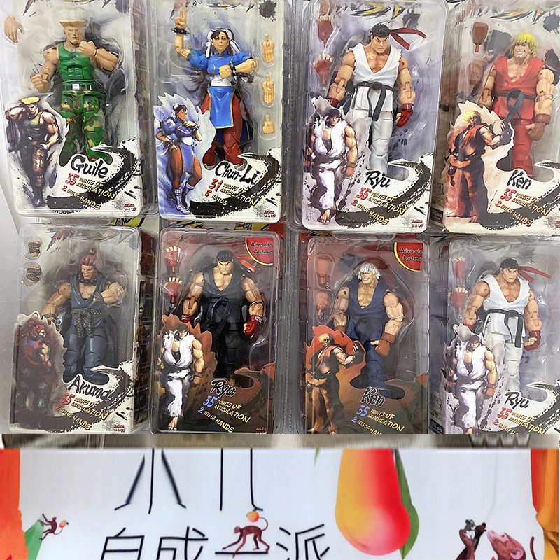18cm NECA Ken Guile Hoshi Ryu Action Figure Model Toys Doll For Gift | Игрушки и хобби