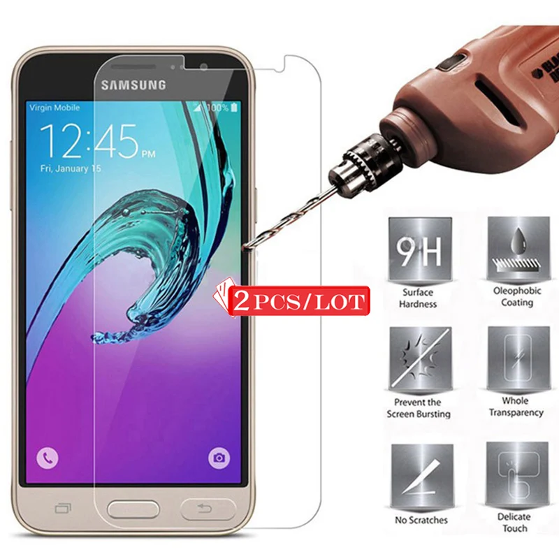 2 шт. Защита экрана для Samsung Galaxy A3 A5 A7 2016 защитное стекло на SamsungA5 Sansung sumsung A 3 5 7