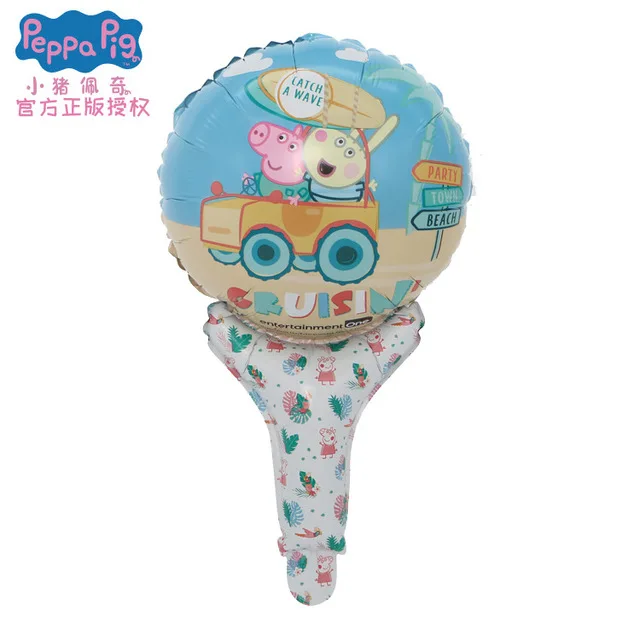 1 шт. 18 дюймов Peppa фигурка свиньи игрушки из воздушных шариков вечерние номер Dcorations Фольга шары игрушки Свинка Пеппа игрушки Пеппа Джордж подарок на день рождения