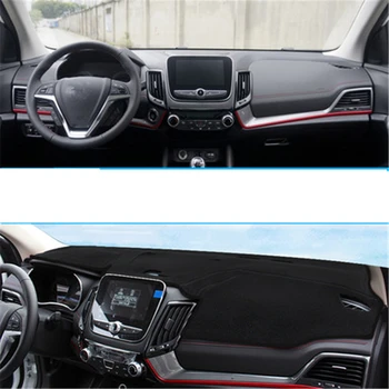 

SJ Car Inner Auto Dashboard Cover Dashmat Pad Carpet Sun Shade Dash Board Cover Fit For ChangAN CS55 2017 2018 2019