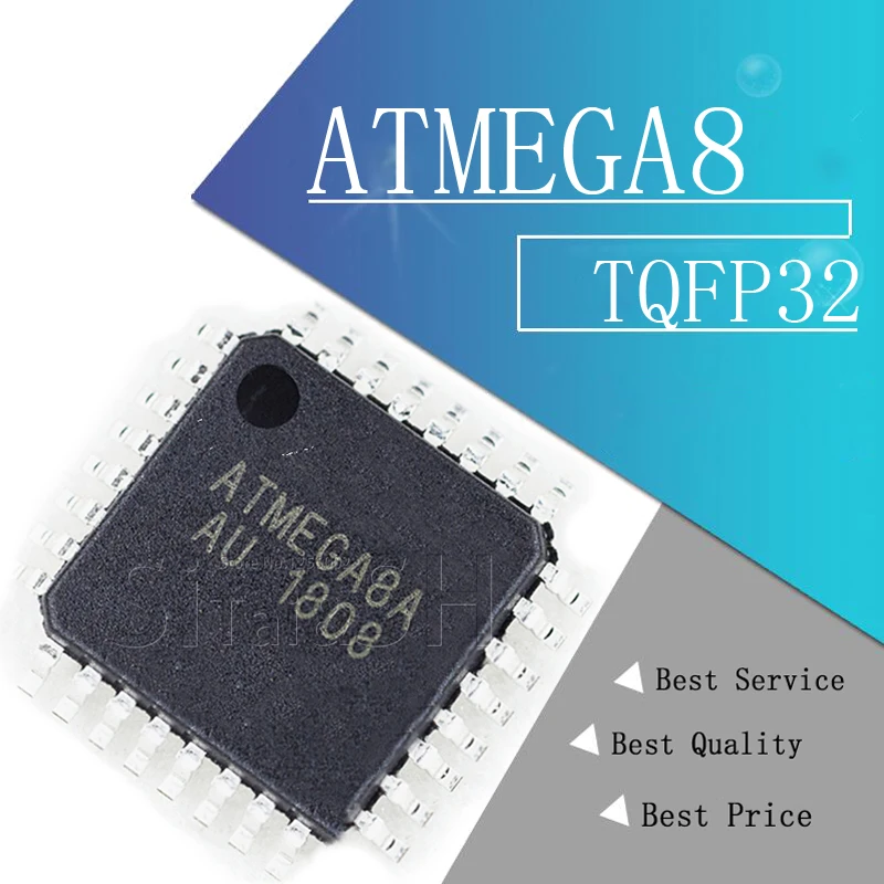 5 шт. / Лот X новый ATMEGA8 ATMEGA8A-AU TQFP32 вместо (ATMEGA8L-8AU и ATMEGA8-16AU) | Электронные компоненты