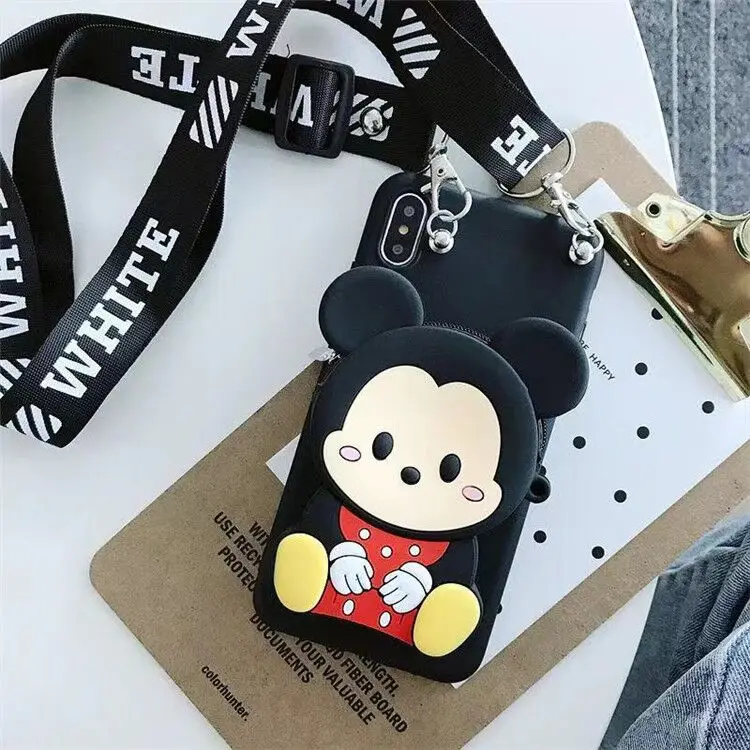 Xiaomi Mi A3 Mi 9 9T Pro Cases Cartoon Zipper Wallet Phone Case For Xiaomi Mi9 Mi 9 SE Play cc9 cc9e A2 Lite soft Silicone coque - Color: 9