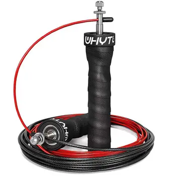 

Speed Jump Rope Adjustable Weighted Jumping Rope Non-slip and Sweat-absorbent Skipping Rope for Boxing Fitness Workout Training