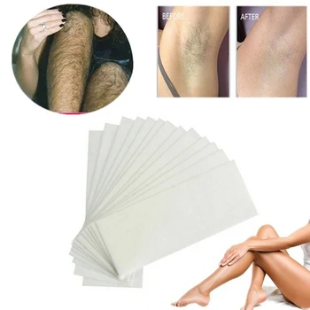 

100pcs Professional Hair Removal Waxing Strips Non-woven Fabric Epilator Wax Papers Depilatory Beauty Tool For Leg Hairs Removal