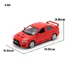 1:41 Caipo Pull-back car Lancer Ex Alloy Diecast Model Car 4