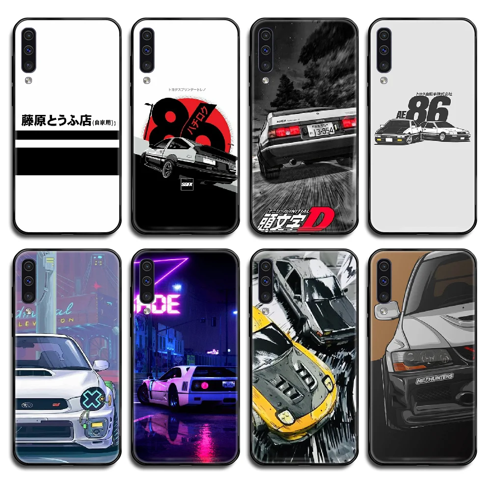 Япония Initial D AE86 аниме JDM чехол для телефона Корпус Samsung Galaxy A C Note 3 4 5 6 7 8 10 20 40 50 70 E S