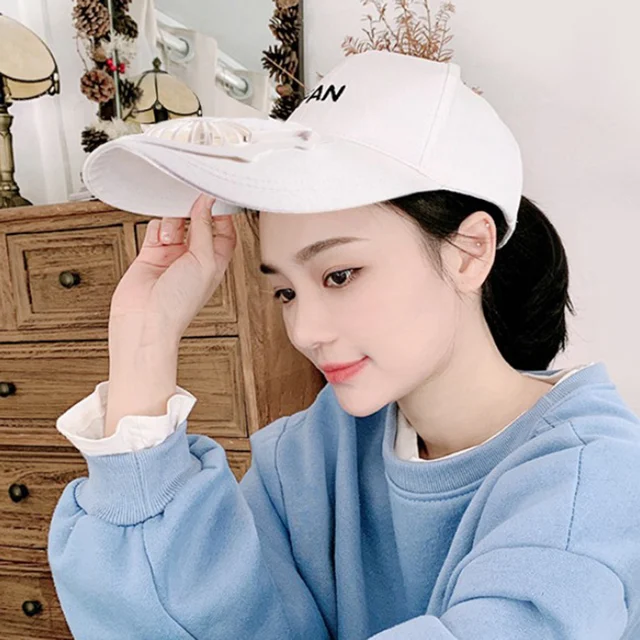 Fan Cap, Camping Hiking Peaked Cap With 