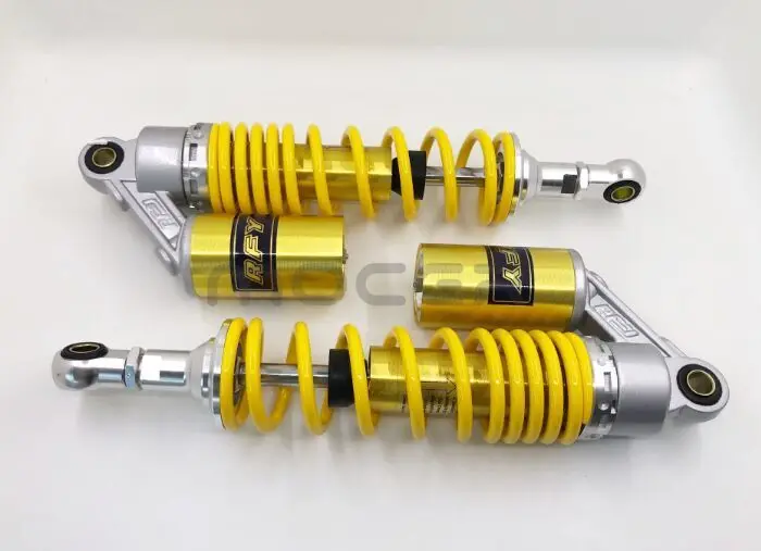 

13" 330mm Round Ends Air Gas Shock Absorbers Replacement Universal Fit For Honda Suzuki Kawasaki Yamaha Ducati Scooter ATV Quad