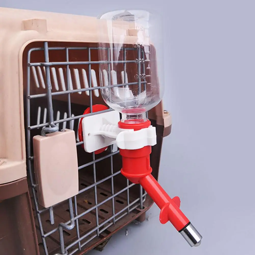 

Dog Cat Rabbit Hanging Automatic Drinking Dispenser Water Bottle Pet Feeder