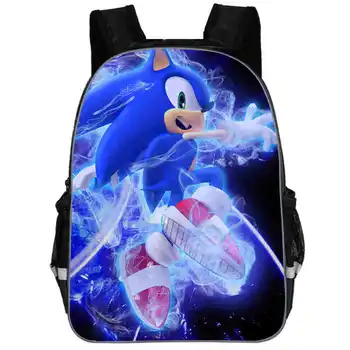 

Customized School Bags sonic the hedgehog Print School Backpack for Girls Boys Orthopedic Schoolbag Backpacks Children Book Bag