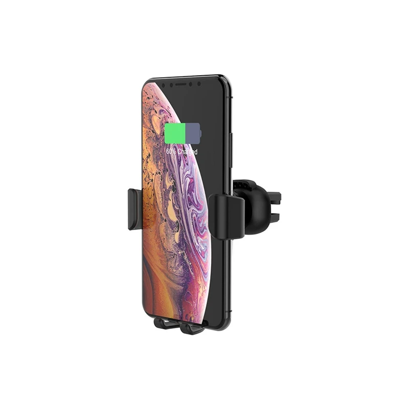 ABKK-Gravity автомобильное крепление Беспроводное зарядное устройство для Iphone X Xs Max Xr 8 Plus samsung S8 S9 автомобильное крепление для телефона зарядное устройство адаптер