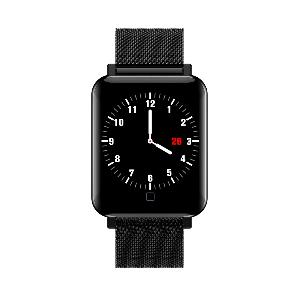 Смарт-часы фитнес-трекер кровяное давление Bluetooth часы Smartwatch Шагомер монитор сердечного ритма спортивный ремешок для IOS Android